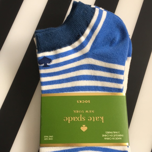Kate Spade three pairs of socks. New - Picture 2 of 14